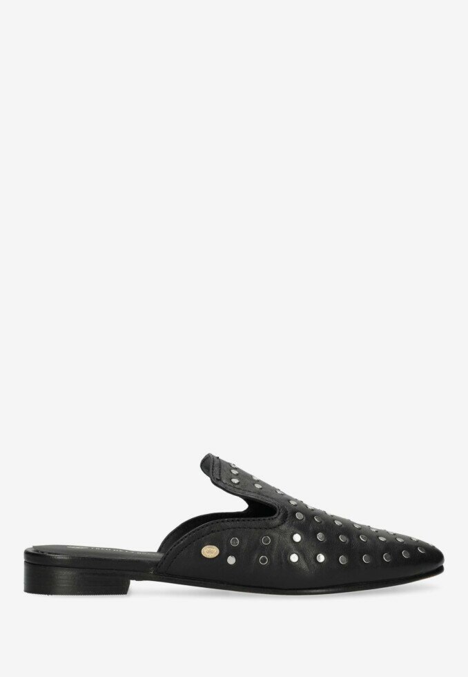 fred de la bretoniere Sandaal Elia Stud Zwart