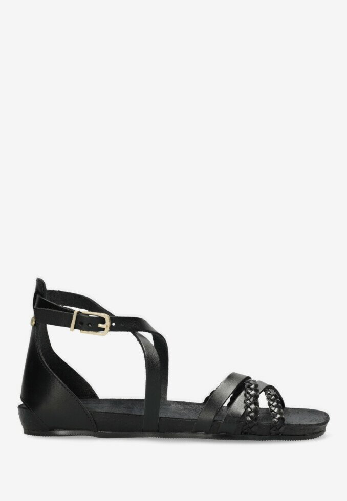 fred de la bretoniere Sandaal Nadia Zwart