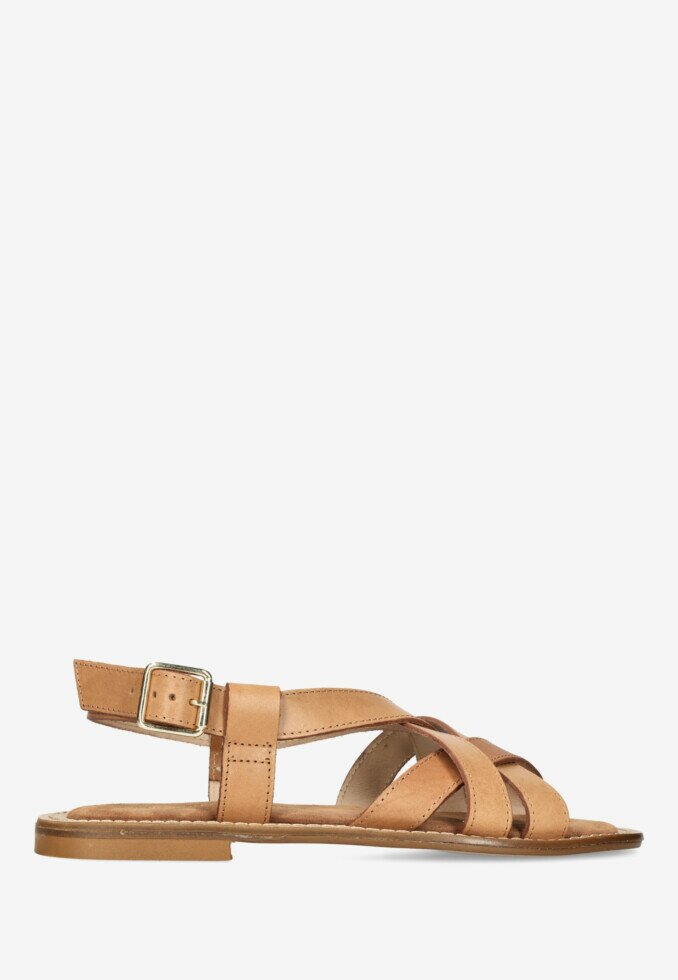 fred de la bretoniere Sandaal Nikkie Cognac