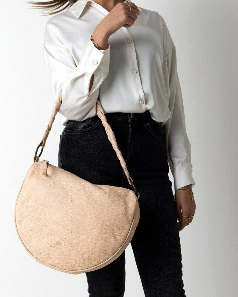 Fred De La Bretoniere Schoudertas Roze