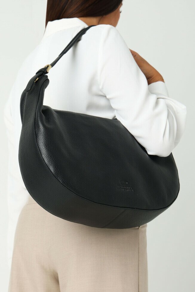 Fred De La Bretoniere Schoudertas Ruby Zwart