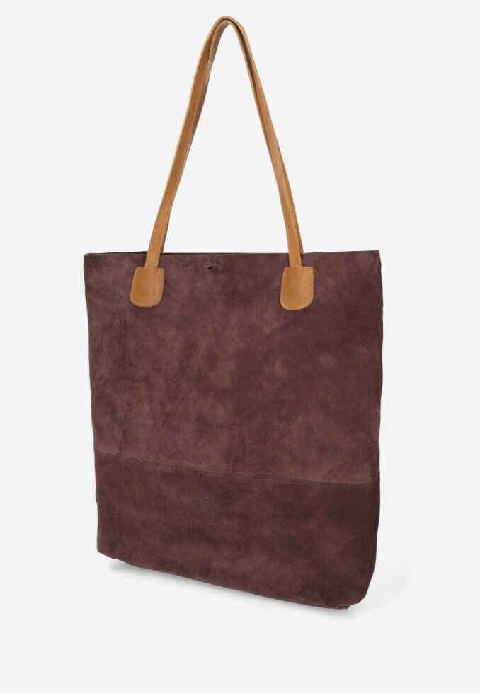 Fred De La Bretoniere Shopper Burgundy Red