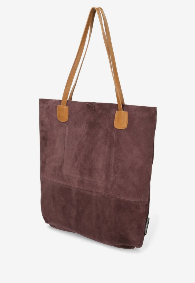 Fred De La Bretoniere Shopper Burgundy Red