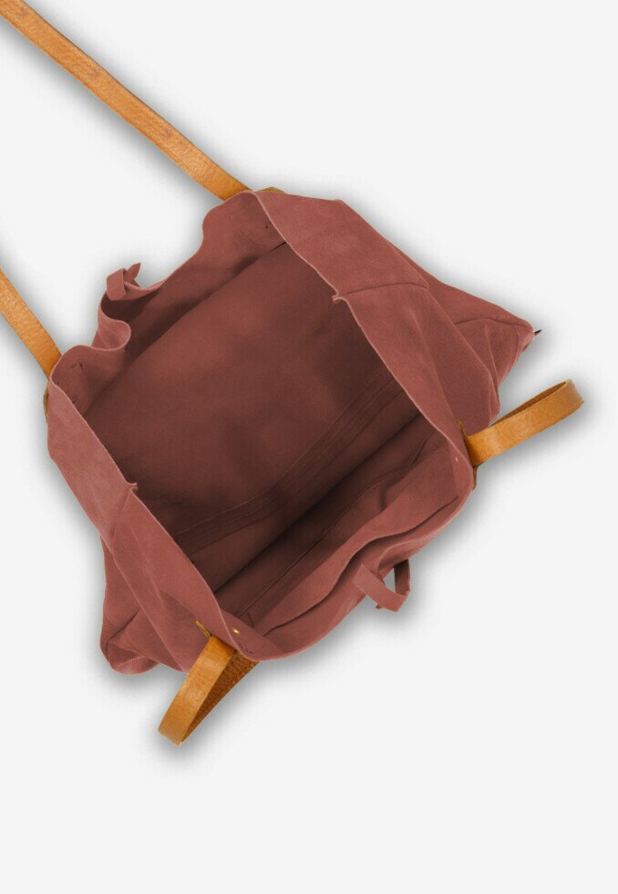 Fred De La Bretoniere Shopper Dark Red