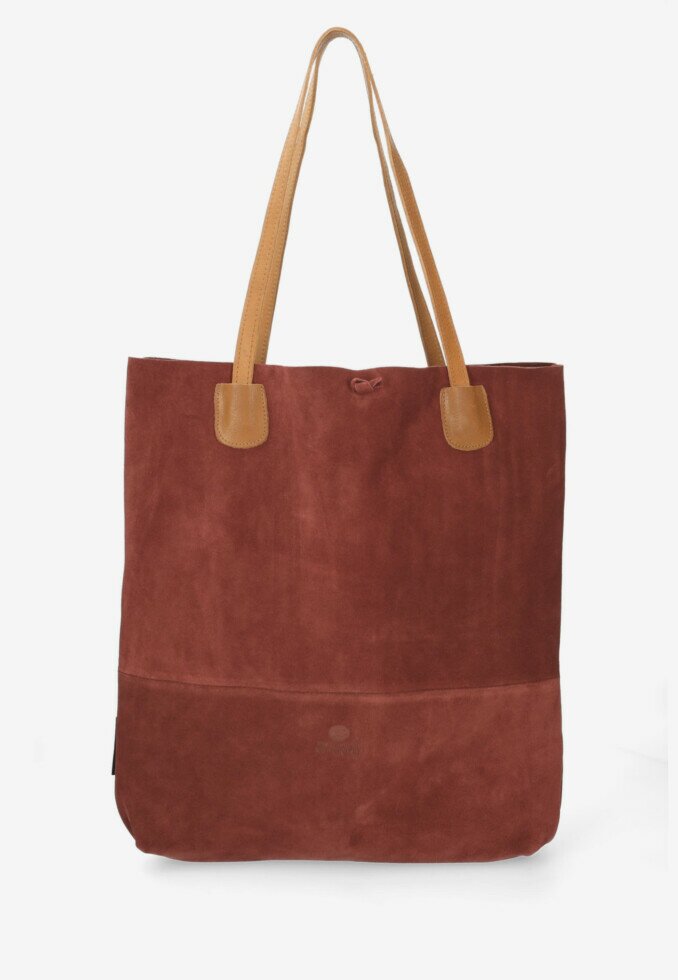 fred de la bretoniere Shopper Dark Red