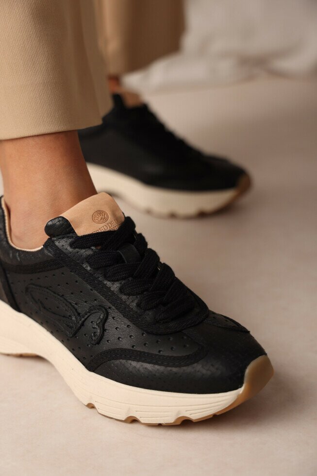 Fred De La Bretoniere Sneaker Mariola Raffi Zwart