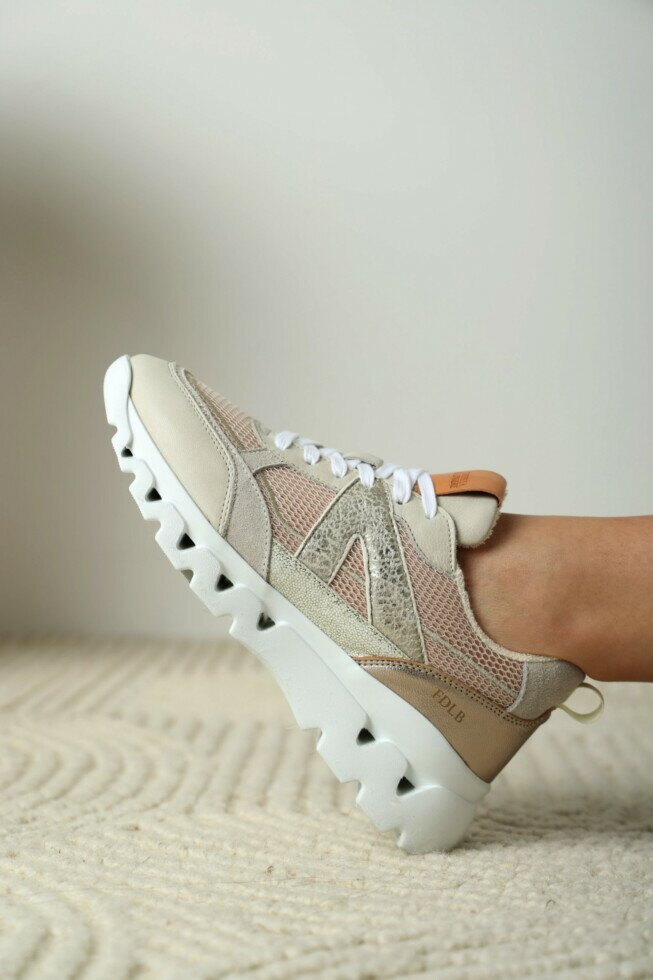 Fred De La Bretoniere Sneaker Nona Eef Beige