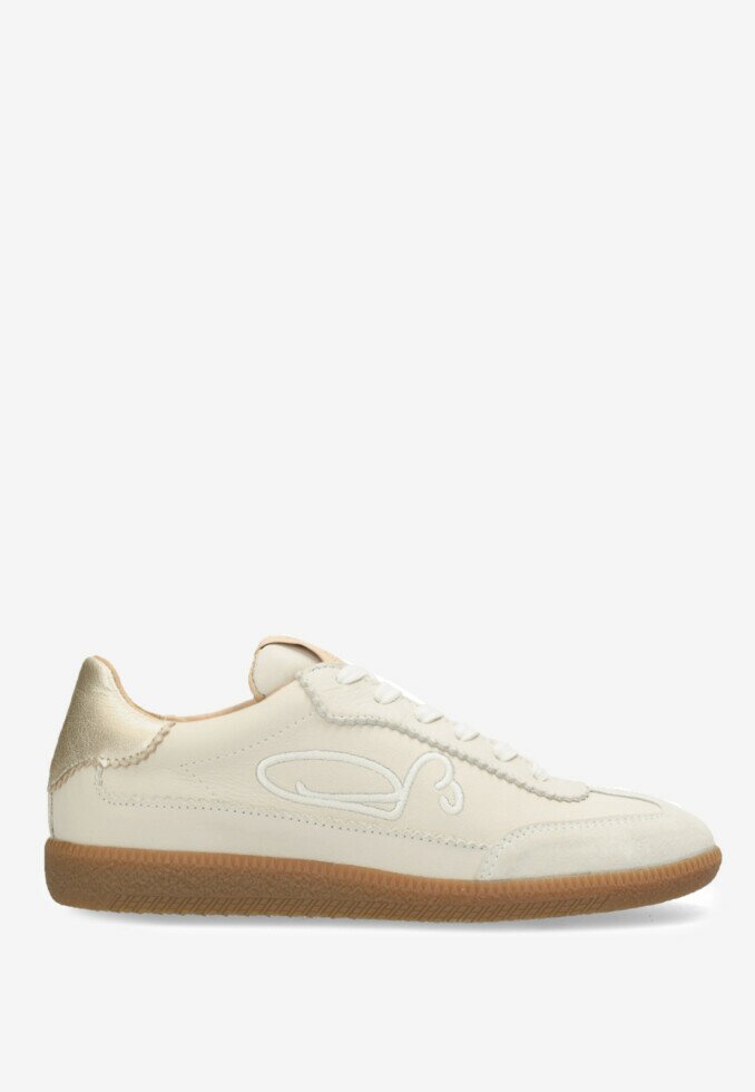 fred de la bretoniere Sneaker Pearl Sign Beige