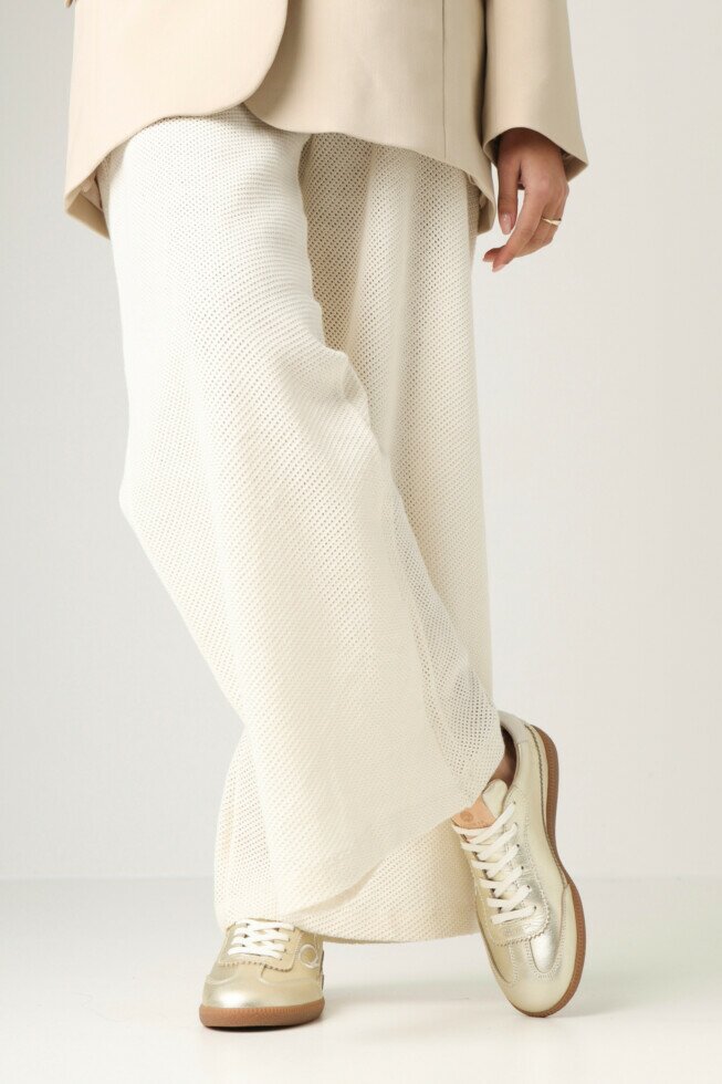 Fred De La Bretoniere Sneaker Pearl Sign Goud