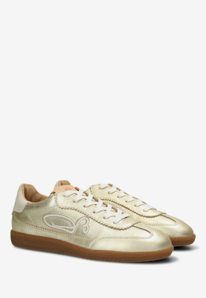 Fred De La Bretoniere Sneaker Pearl Sign Goud
