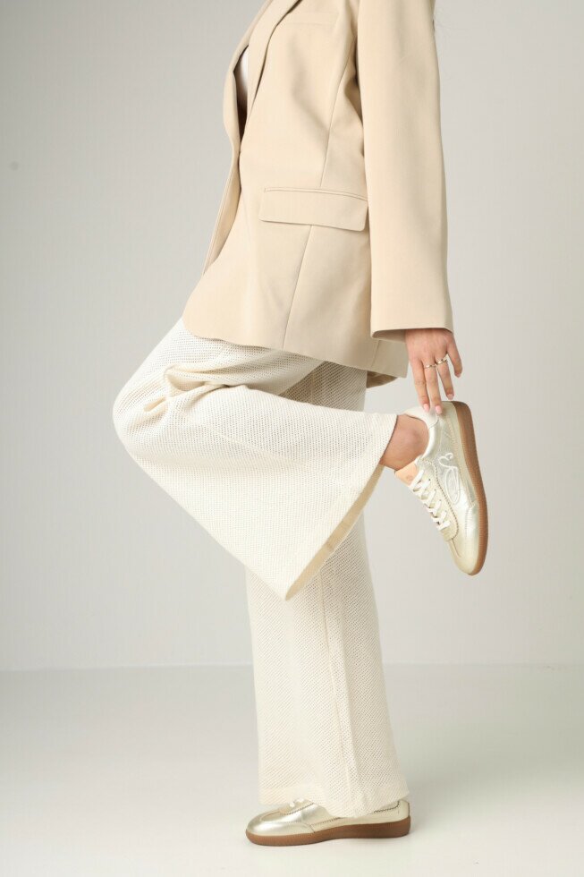 Fred De La Bretoniere Sneaker Pearl Sign Goud