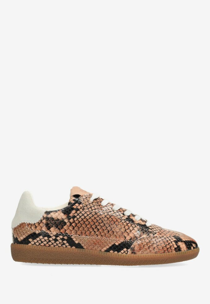 fred de la bretoniere Sneaker Pearl Lux Snake Coral