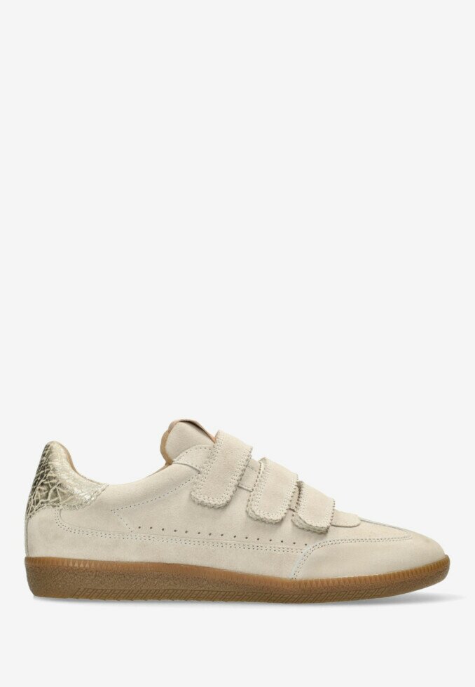 fred de la bretoniere Sneaker Pearl Valencia Suede Sand