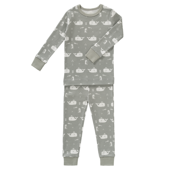 fresk 2-Delige pyjama Whale Dawn Grey