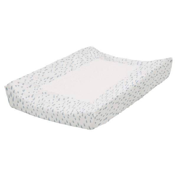 fresk Aankleedkussenhoes Raindrops Ether Blue