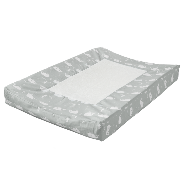 fresk Aankleedkussenhoes Whale Dawn Grey