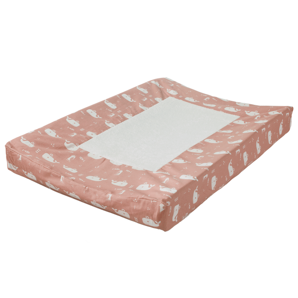 fresk Aankleedkussenhoes Whale Mellow Rose