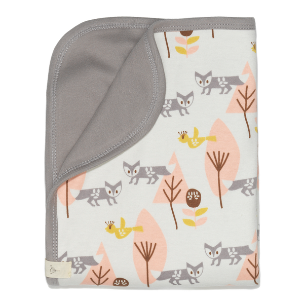 fresk Babydeken Fox Pink
