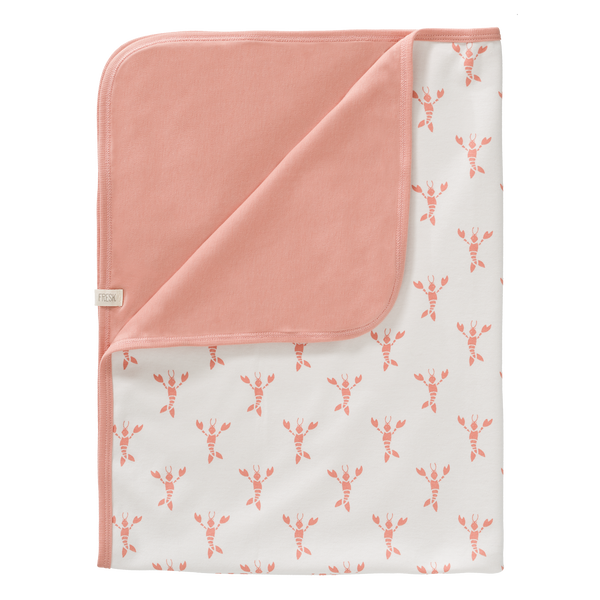 fresk Babydeken Lobster Coral Pink