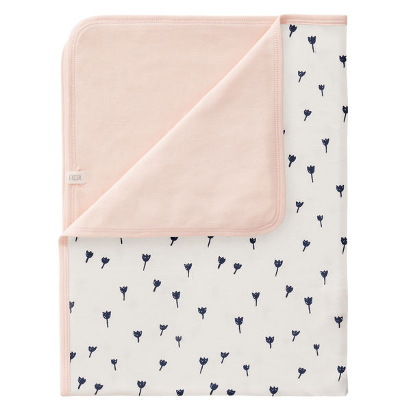 fresk Babydeken Tulip Indigo Blue