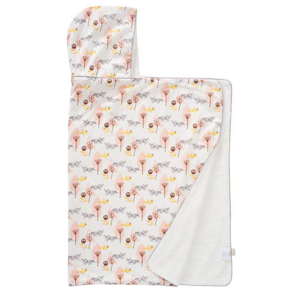 fresk Badcape Fox pink