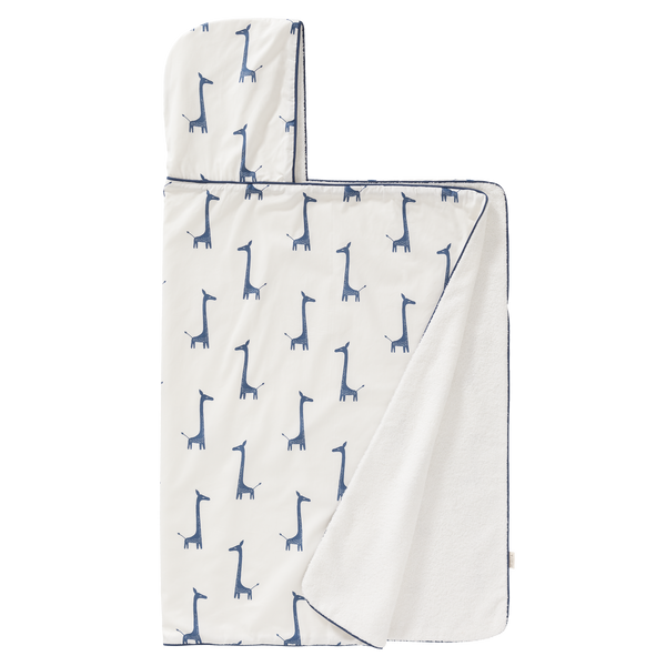 fresk Badcape Giraf indigo Blue