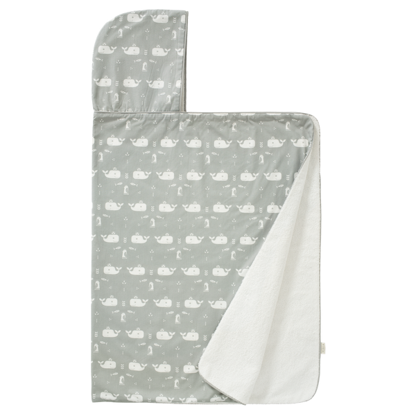 fresk Badcape Whale Dawn Grey