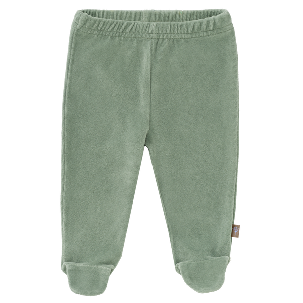 fresk Broekje velours met voet Forest Green