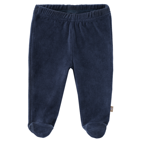 fresk Broekje velours met voet Indigo