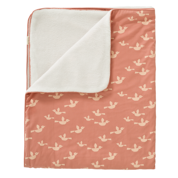 fresk Deken Birds (wieg of ledikant)