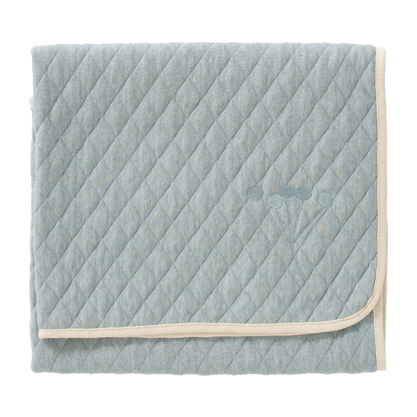 fresk Deken Nordic Blue Fog