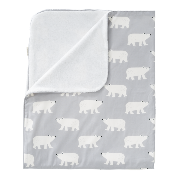 fresk Deken Polar Bear (wieg of ledikant)