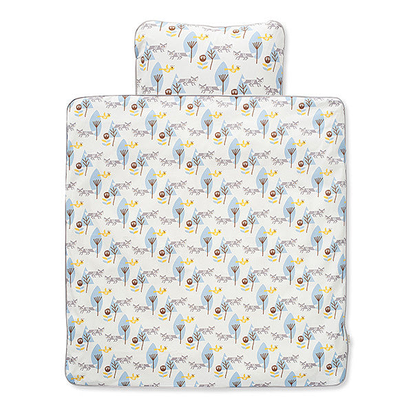 fresk Donsovertrek Fox blue