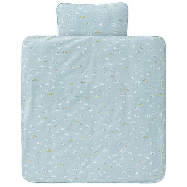 fresk Donsovertrek Rainbow Ether Blue