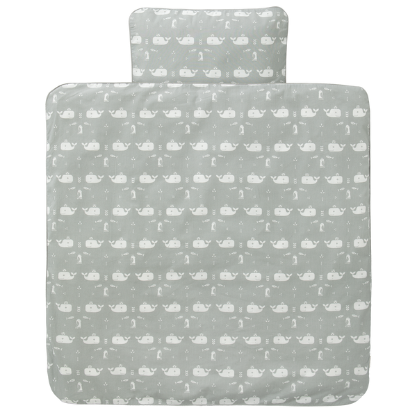 fresk Donsovertrek Whale Dawn Grey