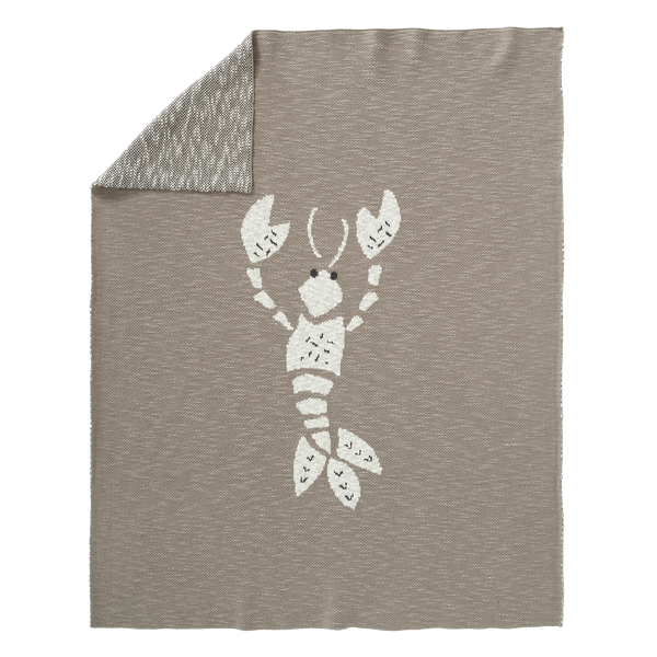 fresk Gebreide deken Lobster Grey