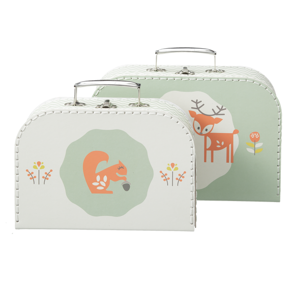 fresk Kofferset Deer Forest Green (2 stuks)