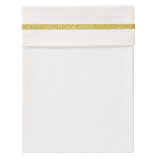 fresk Laken Herringbone Mimosa (wieg of ledikant)