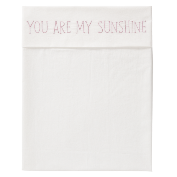 fresk Laken Sunshine Mellow Rose (wieg of ledikant)