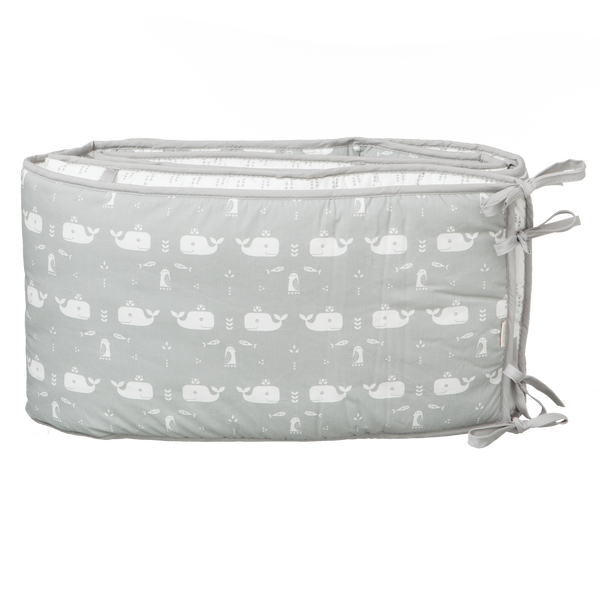 fresk Parkomranding Whale Dawn Grey (box of bed)