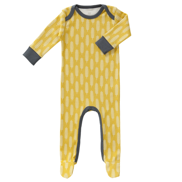 fresk Pyjama met voet Havre Vintage Yellow