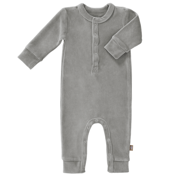 fresk Pyjama met voet Paloma Grey Velours