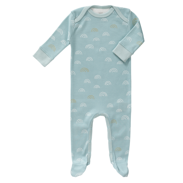 fresk Pyjama met voet Rainbow Ether Blue