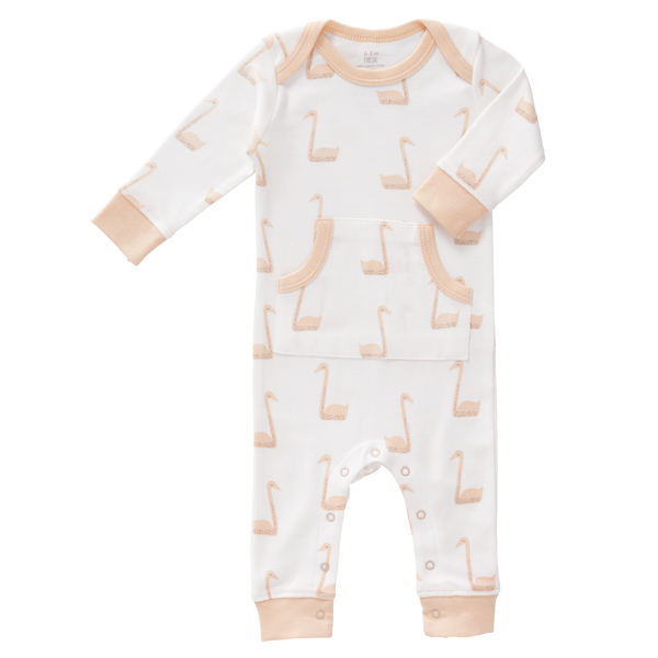 fresk Pyjama zonder voet Swan Pale Peach