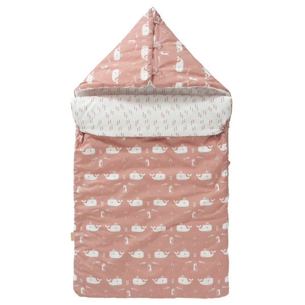 fresk Reis slaapzak Whale Mellow Rose