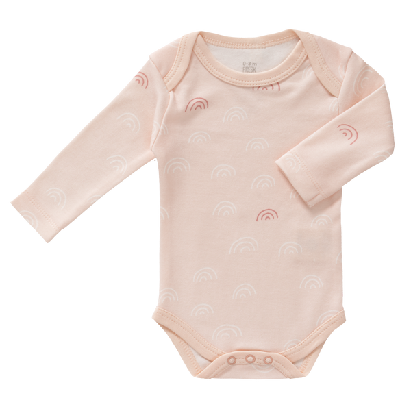 fresk Romper lange mouw Rainbow Chintz Rose