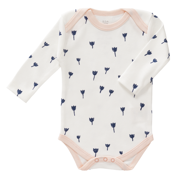 fresk Romper lange mouw Tulip Indigo Blue