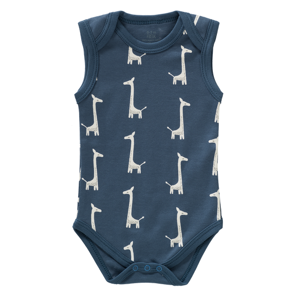 fresk Romper zonder mouw Giraf Indigo Blue