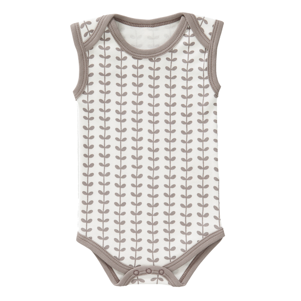 fresk Romper zonder mouw Leaves Grey