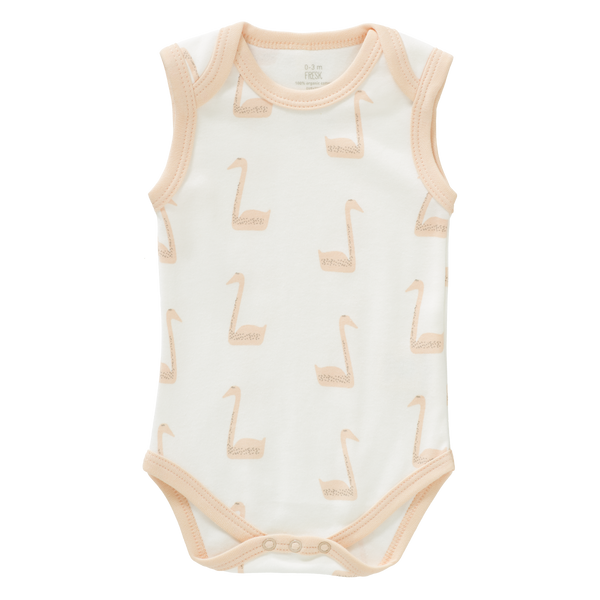 fresk Romper zonder mouw Swan Pale Peach